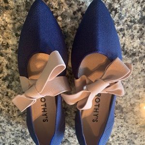 Rothy’s Mary Jane Navy Flat